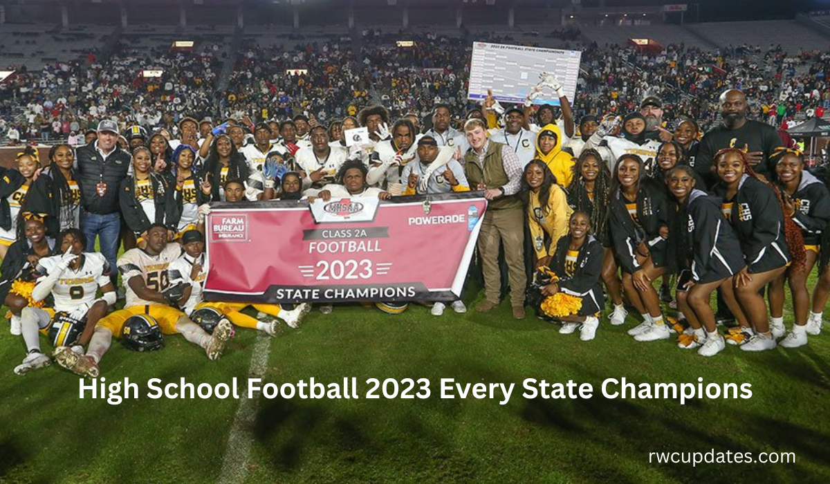 High School Football 2023 Every State Champions