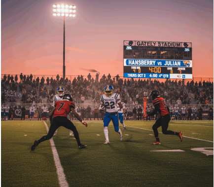 How to watch Hansberry vs Julian Illinois high school football today