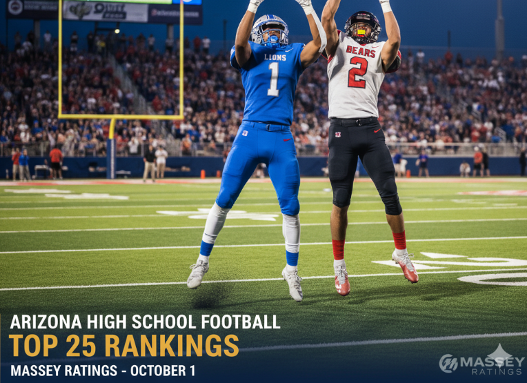 Arizona High School Football Top 25 Rankings (10/1/2025)
