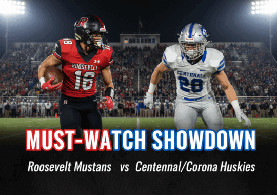 How to watch Roosevelt vs Centennial/Corona high school football today