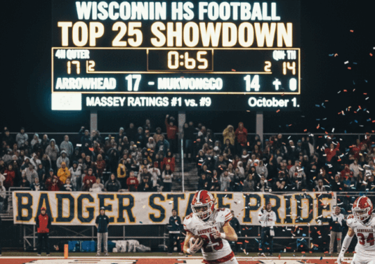 Wisconsin High School Football Rankings: Top 25 Teams (10/1/25)