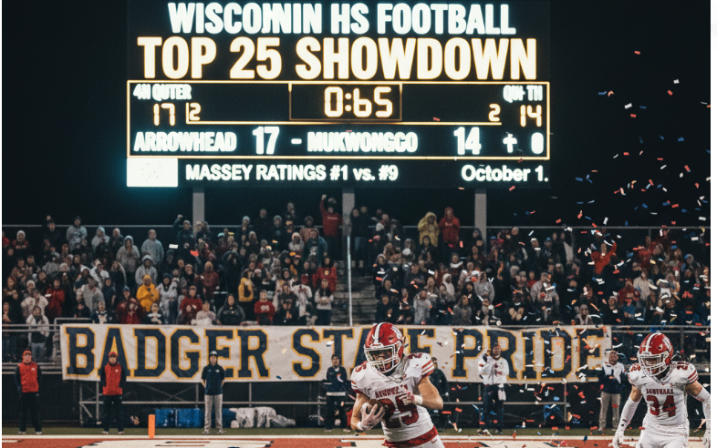 Wisconsin High School Football Rankings: Top 25 Teams (10/1/25)